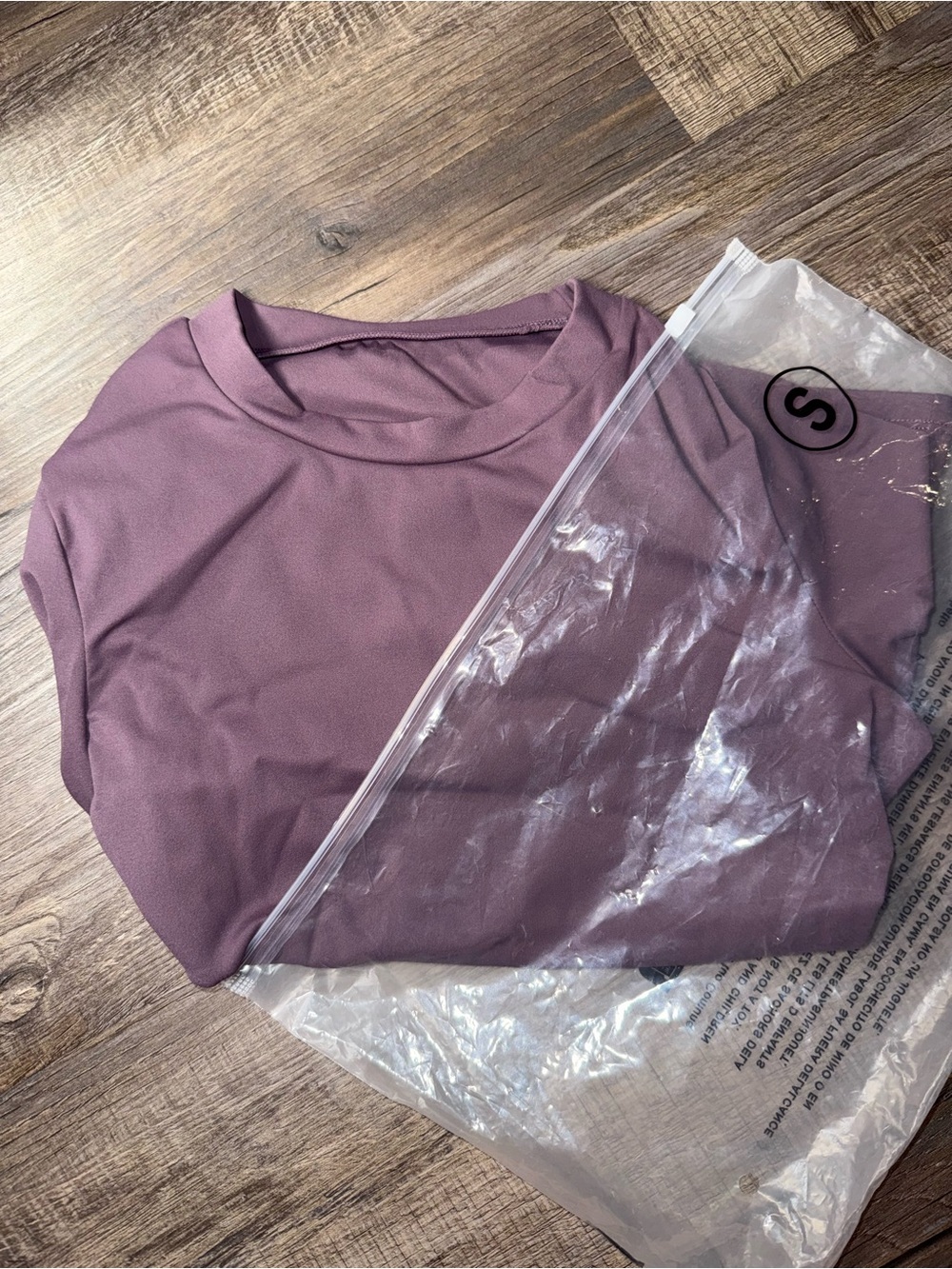 NEW - Purple Activewear Long Sleeve Women’s Top